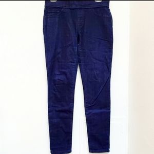 Lauren Jeans Co Navy Blue Dark Demin Leggings Size 2